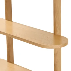 Juliet væghylde i eg med 5 hylder H:140 x D:22 x B:130 cm