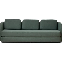 Katarina foldbar sovesofa grøn L: 217 x D: 77/145 x H: 75 cm