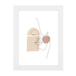 Lea billedramme 13x18 cm hvid