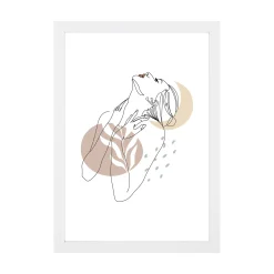 Lea billedramme 21x30 cm hvid