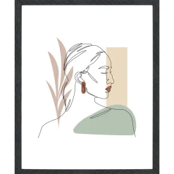 Lea billedramme 40x50 cm sort