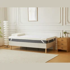 Leo hvid rullemadras 90x200 cm