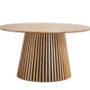 Lewis - Lamel rundt Spisebord I Egefiner Ø140 cm