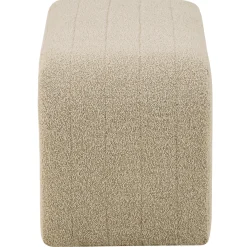 Lianna bænk i beige boucle 95x40x44 cm