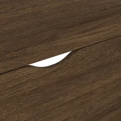 Livo skoskab med 3 låger i røget egelook