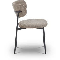 Lucinda Spisebordsstol - sand tekstil