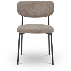 Lucinda Spisebordsstol - sand tekstil