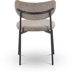 Lucinda Spisebordsstol - sand tekstil