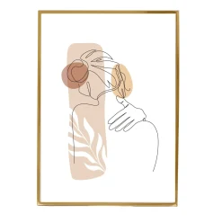 Lyra Billedramme 50x70 cm guld