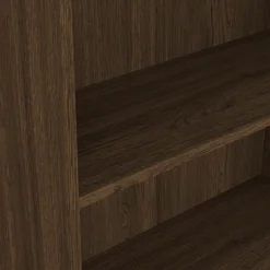 Maddie reol med 5 hylder i røget eg 175,5x66x25,5 cm