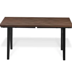 Madelina sildebensbord 150x90 cm  - Lakeret egefiner i røget eg