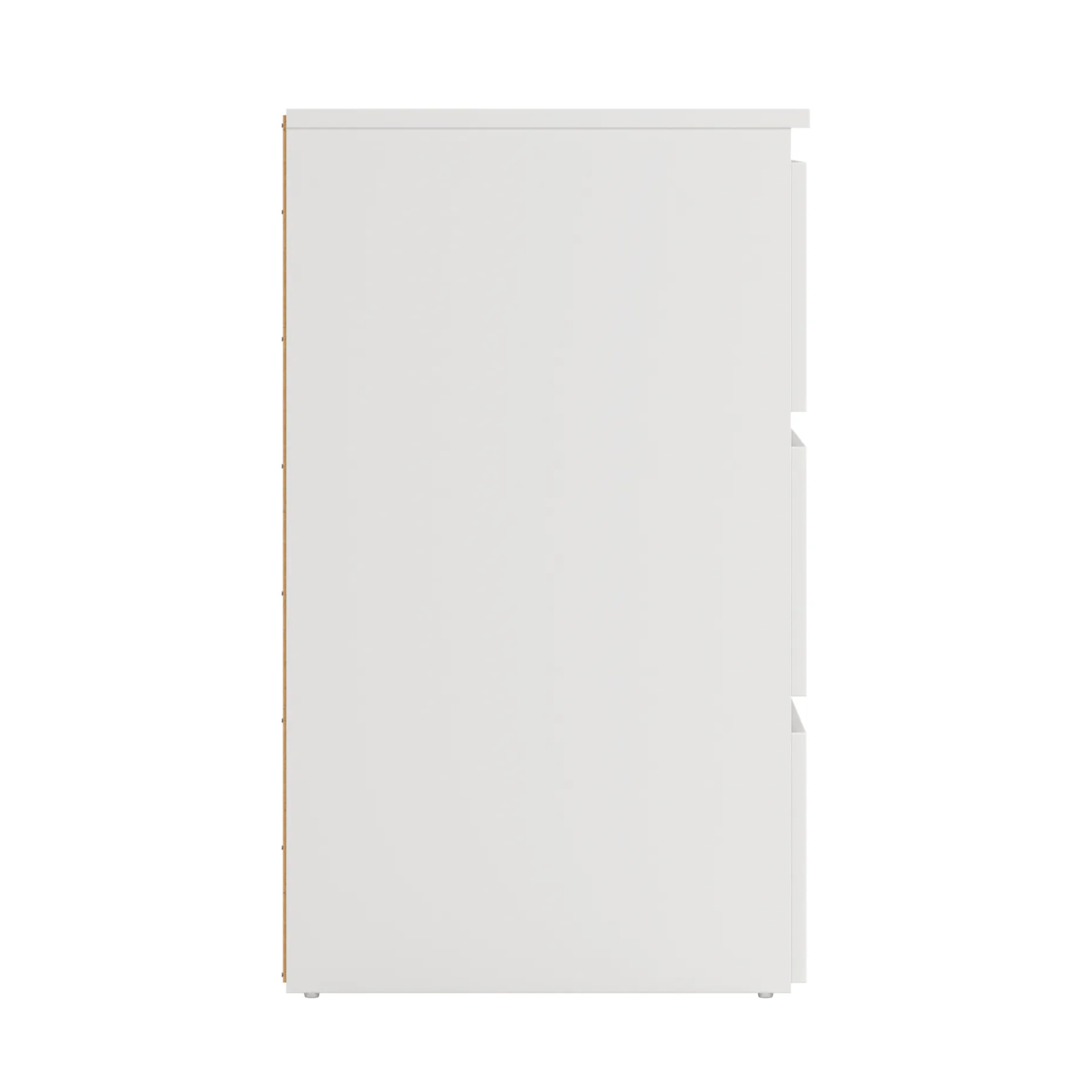 Maise kommode H:70 x B:70 x D:41 cm med 3 skuffer i hvid