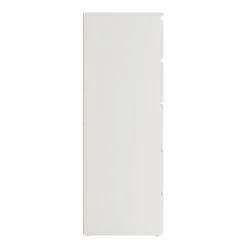 Maise kommode H:114 x B:65 x D:41 cm med 5 skuffer i hvid