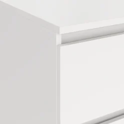 Maise kommode H:114 x B:65 x D:41 cm med 5 skuffer i hvid