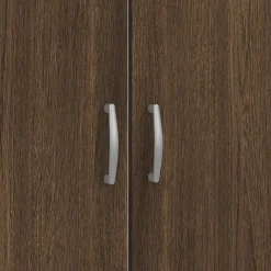 Malia garderobeskab røget egefarve 2 låger 3 skuffer