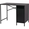 Marton sort skrivebord med skab