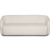 Melisa - 2 personers sofa i hvid boucle L: 173 x D: 84 x H: 66 cm