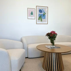 Melisa - 2 personers sofa i hvid boucle L: 173 x D: 84 x H: 66 cm