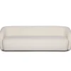 Melisa - 3 personers sofa i hvid boucle L: 220 x D: 84 x H: 66 cm