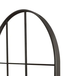 Mia - New yorker spejl med buning i sort  70 x 180 cm