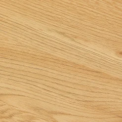 Milas rundt lamel sofabord - Ø80 cm - Egelook med søjleben