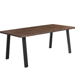 Molly plankebord - 300x95 cm - i smoked eg med A-ben - (Forberedt til tillægsplader)