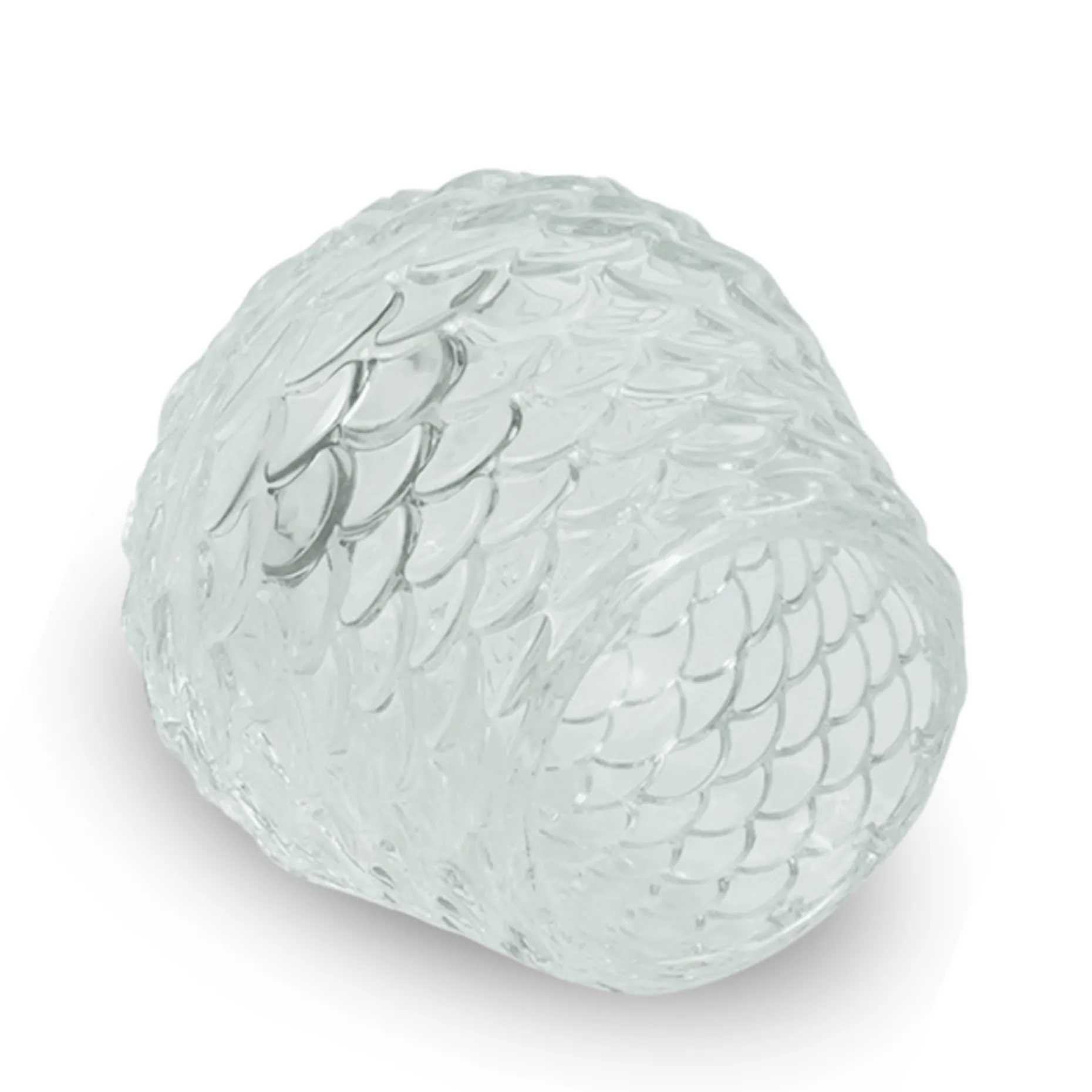 Naja glas fyrfadsstage klar 7 cm