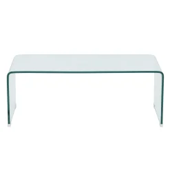 Nicole glas sofabord 95x45x35 cm