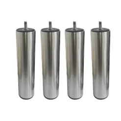 Nolan sengeben i chrome 20x5 cm (4 stk.)