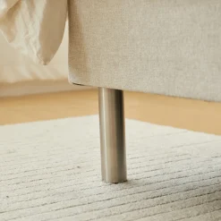 Nolan sengeben i chrome 20x5 cm (4 stk.)