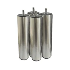 Nolan sengeben i chrome 20x5 cm (4 stk.)