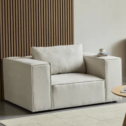 Ollie rygpude beige L: 80 x B: 45 x D: 20 cm