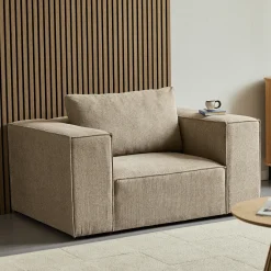 Ollie rygpude sand L: 80 x B: 45 x D: 20 cm