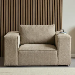 Ollie rygpude sand L: 80 x B: 45 x D: 20 cm