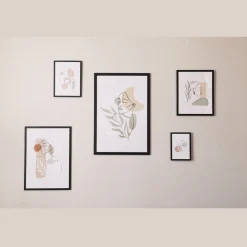 Paloma billedramme 40x50 cm sort