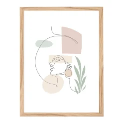 Paloma billedramme 30x40 cm træ