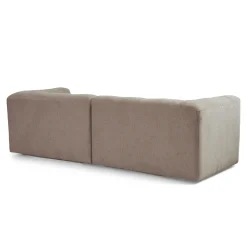 Poppy chaiselong bubble sofa sand - venstrevendt
