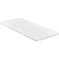 Premium Aksel hvid topmadras i memoryskum 90x200x7 cm