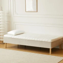 Premium Aksel hvid topmadras i memoryskum 90x200x7 cm