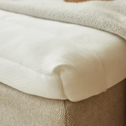 Premium Aksel hvid topmadras i memoryskum 90x200x7 cm
