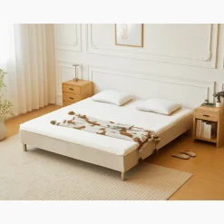 Premium Aksel hvid topmadras i memoryskum 180x200x7 cm