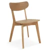 Rory spisebordsstol - Træstol i egetræsfiner