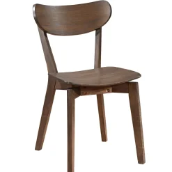 Rory spisebordsstol - Træstol i røget egefiner