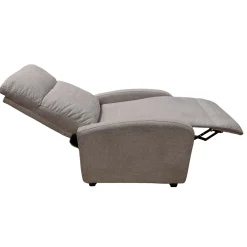 Silas lænestol i sand med vippefunktion og benstøtte