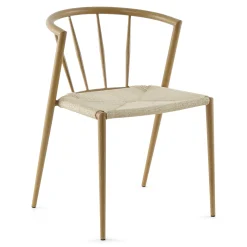 Spisebordssæt - Lewis lamel spisebord Ø120 cm med udtræk i egefiner + 6 x Bella spisebordsstole i egelook