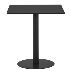 Stacey cafebord - 70 x 70 cm - Sort/Sort