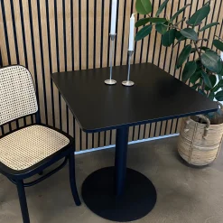 Stacey cafebord - 70 x 70 cm - Sort/Sort