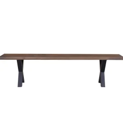 Susan spisebordsbænk - Røget eg