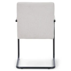 Tessa spisebordsstol i beige tekstil