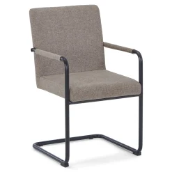 Tessa spisebordsstol i sand tekstil